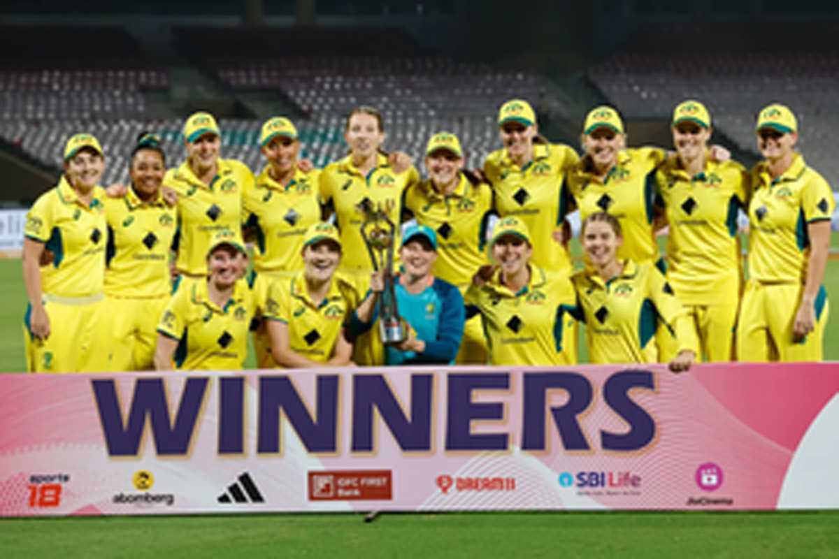 तीसरा टी20आई : हीली, मूनी के अर्धशतक से ऑस्ट्रेलियाई महिलाओं ने भारत को 7 विकेट से हराया, 2-1 से सीरीज जीतीं